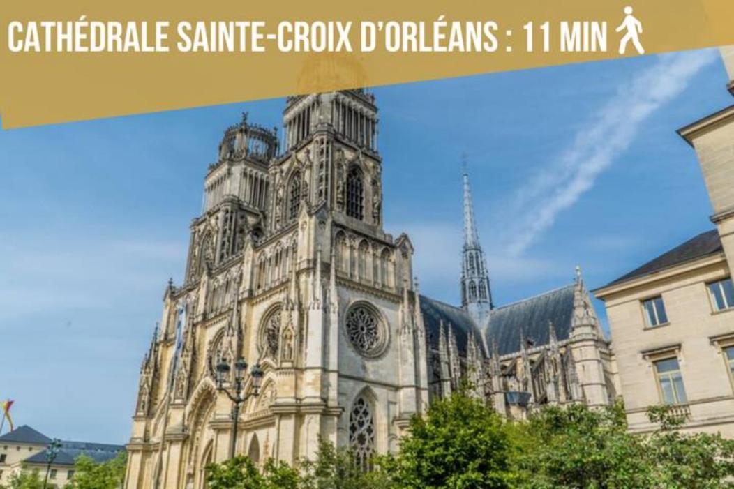 Somptueux Studio Hyper Centre Avec Wifi Lägenhet Orléans Exteriör bild